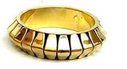 Fancy Brass Bangle