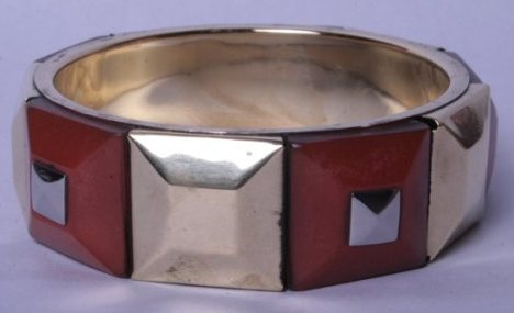 Brass Stone Studded Bangle