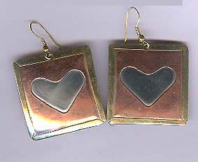 Brass Earring