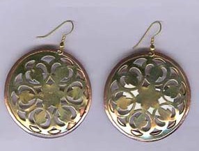 Brass Earring