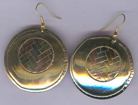 Designer Brass Earrings