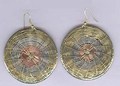 Brass Wire Earrings