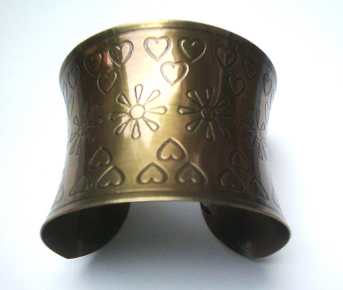 Designer Brass Cuff