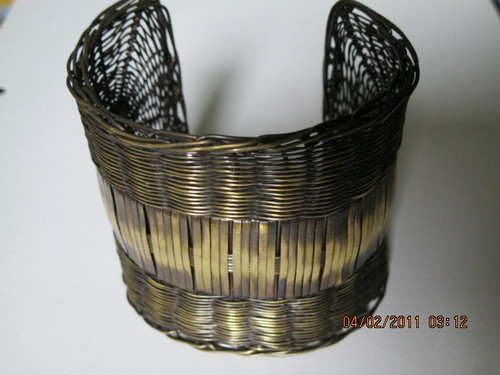 Brass Wire Cuff