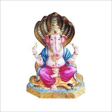 Fiber Ganpati Statues