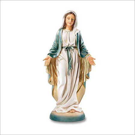 Fiber Mother Mary Statues