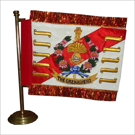 Silk Table Army Flag