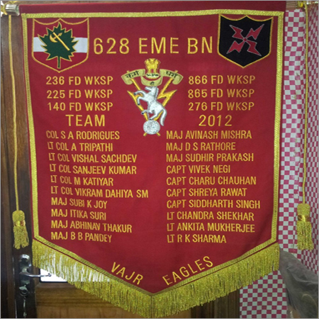 Embroidered Banner