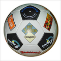 Pvc Soccer Ball - Pu & Pvc, Size 5, 32 Panels, White | Customizable, Durable, Reliable For Outdoor Soccer Games