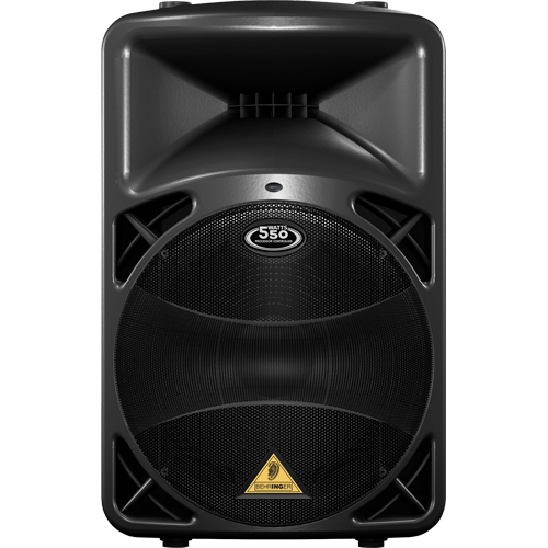 Behringer B315D - Plastic 15" Woofer, 1.75" Tweeter, 550W, Mic/Line Input, Lightweight Portable PA Speaker