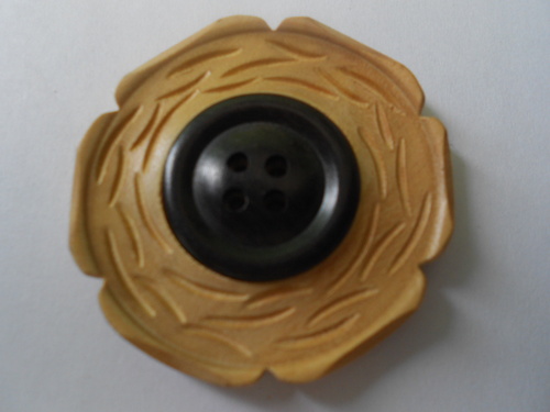 Stylish Wooden Button