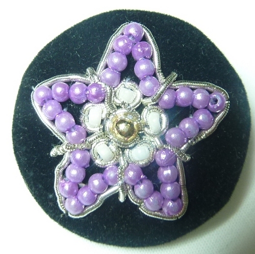 Designer Wooden Button