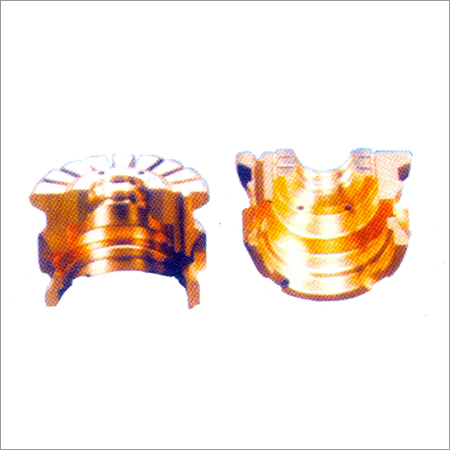 Glass Bottle Brass Neck Ring