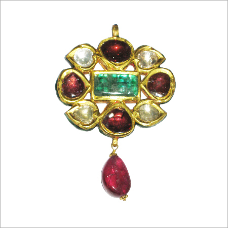 Diamond Emerald Pendant