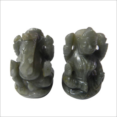Cat Eye Ganesha Statue