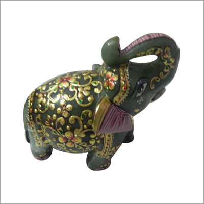 Catseye Elephant Statue
