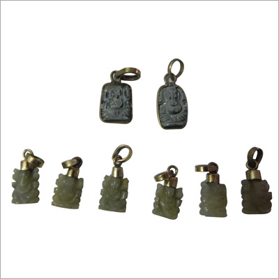 Catseye Ganpati Pendant