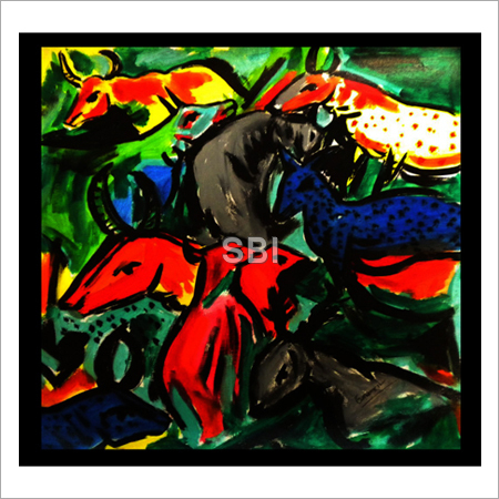 Abstract Animal Painting