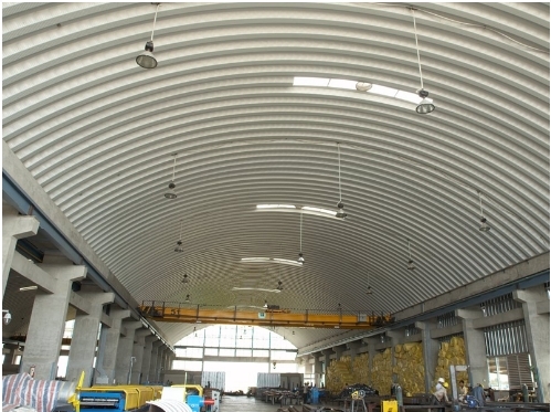 Roof With Overhead Crane