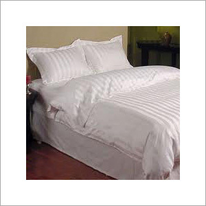 Self Stripe 100% Cotton Duvet Cover