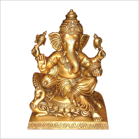 Brass Ganesh Murti