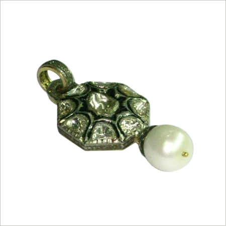 Rose Cut Diamond Pendant
