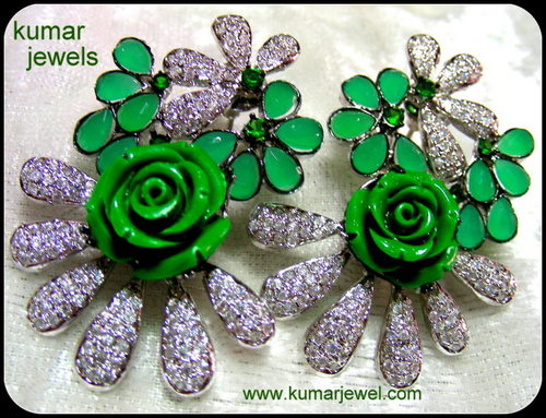 girlish earrings.