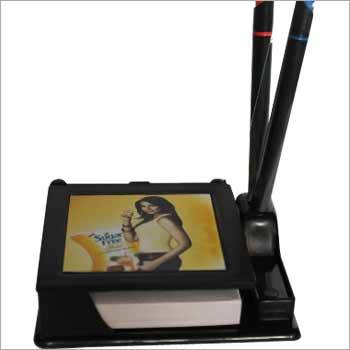 Desktop Pen Stand with Notepad
