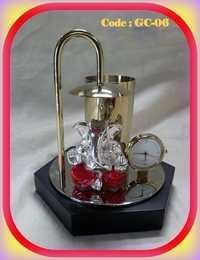 Table Top Penstand - Metal And Wood | Custom Shape, Golden, Silver, And Red, Small To Large
