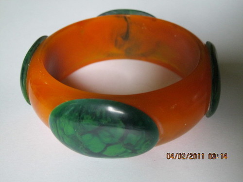 Resin Stone Bangle