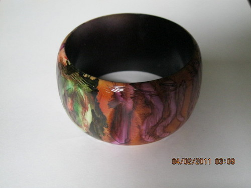 Resin Painted Bangles