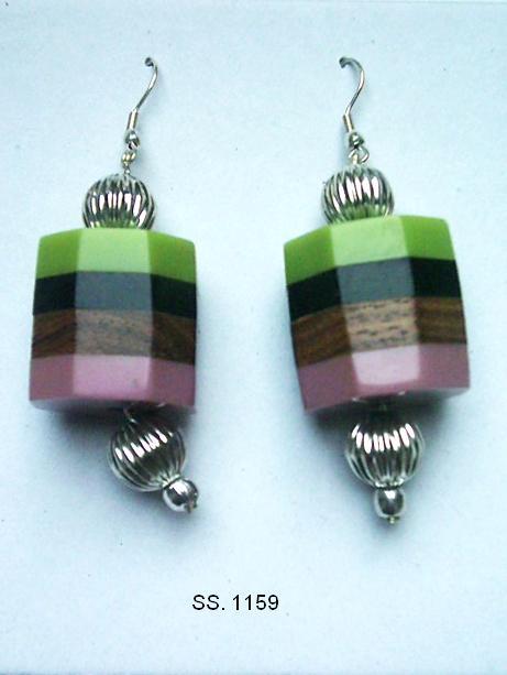 Resin Joint Earring