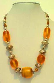 Resin Beaded Necklaces