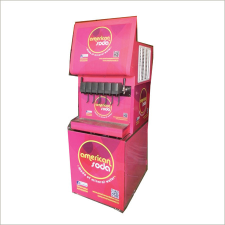 Automatic Soda Fountain Machine - Steel, Variable Dimensions | 6+1 Mango Flavor, Easy Operation, Customizable, Durable Design, High Speed, Efficient Production