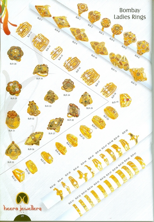 Golden Ladies Rings
