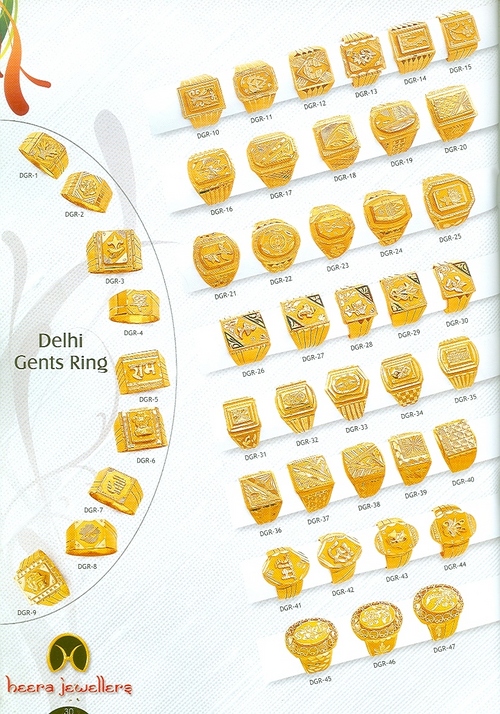 Golden Gents Rings