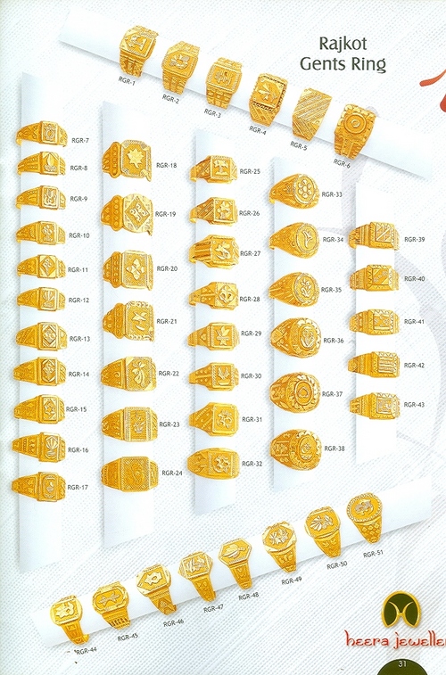 Golden Gents Rings