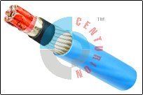 Blue Instrumentation Cable