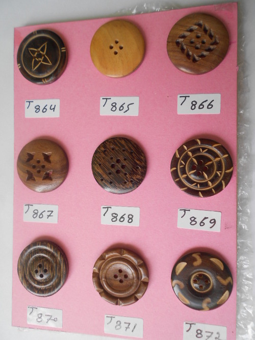 Buffalo Horn Buttons