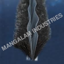 Wool pile Weather strip with Fin