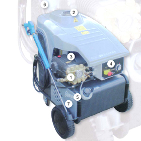 Hot High Pressure Washer