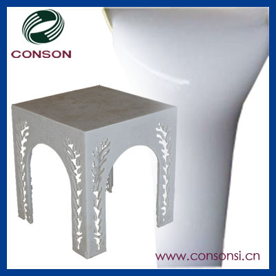 Silicone rubber for stone molding