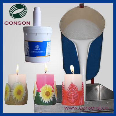 Mould making silicone rubber for casting of art candle and candle products