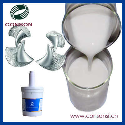 Mould making silicone rubber for reproduction of low melting point metal products