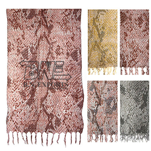 Snake Print Stole