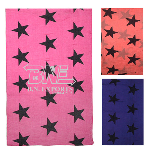 Star Printed Stole