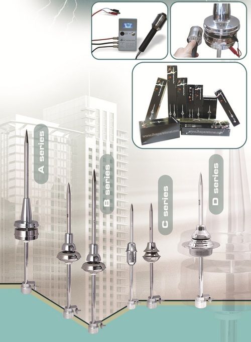 Lightning Arrestor For Buildings Application: Industrial