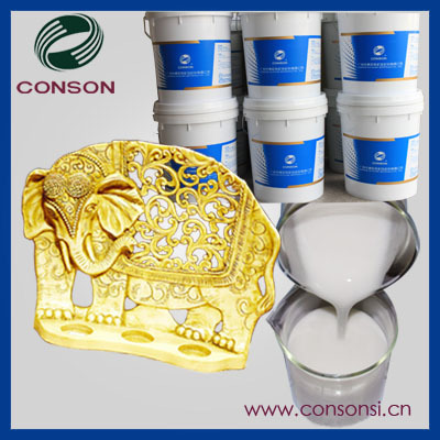 Molding Silicone Rubber for Reproduction of Bronze Products From Casting