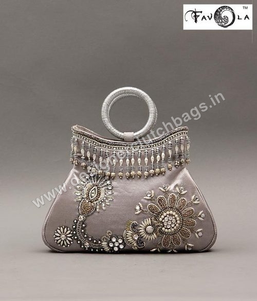 Beaded Clutch Bag