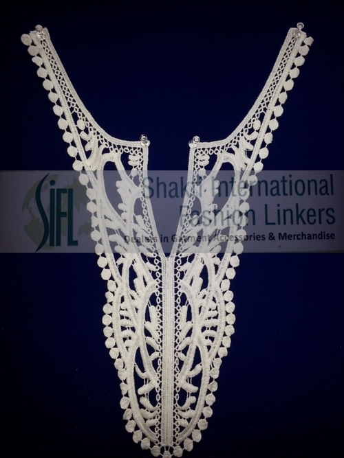 Crochet Cotton Neck Patches